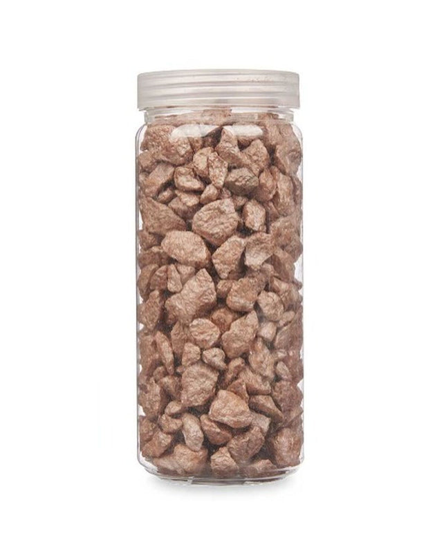 Gift Decor bruine decoratieve stenen voor tuin, 10-20 mm, 12 stuks, buiten decoratie, natuurlijke tuindecoratie.