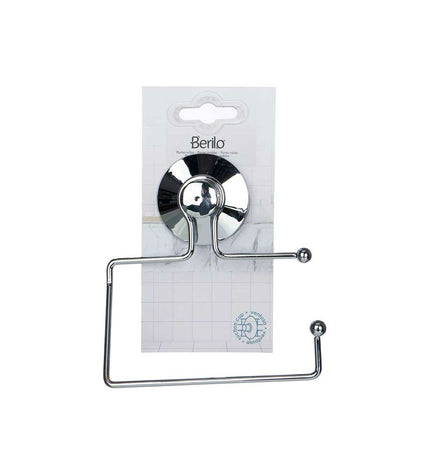 Set of 12 Berilo metal and ABS toilet paper holders, 12 x 14 x 3.5 cm, ideal for bathroom organization and convenience.
