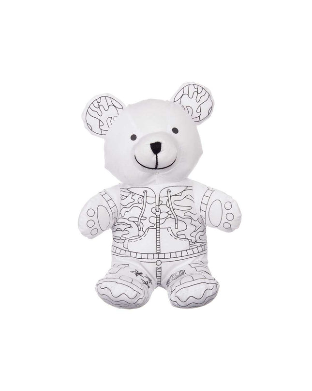 Set of 8 Pincello soft plush toys featuring coloring-friendly beer designs in white and black, for kids' playful creativity.