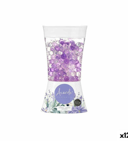 Acorde Lavendel air freshener gel pack for home and kitchen, 150g, shown in a decorative container, lavender scent.