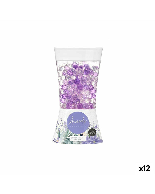Acorde Lavendel air freshener gel pack for home and kitchen, 150g, shown in a decorative container, lavender scent.