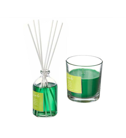 Acorde Bamboe air freshener set with 6 bottles, 100ml each, for home and kitchen decor, featuring bamboo scent.