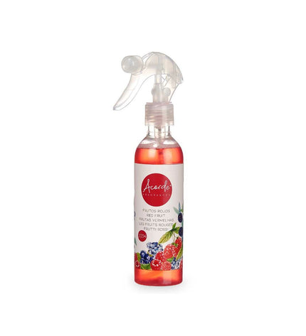 Acorde Luchtverfrisser Rode Vruchten 200 ml set of 12 bottles, decorative home fragrance for house and kitchen.