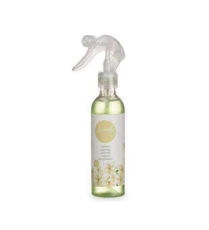 Acorde Jasmijn air freshener bottles, 200 ml each, for home and kitchen decor, with floral jasmine scent in a set of 12.