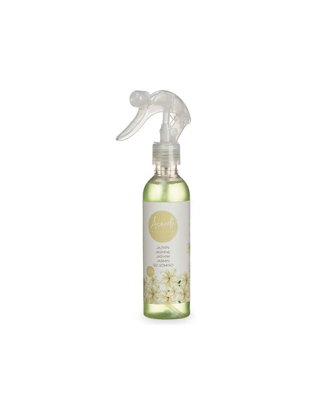 Acorde Jasmijn air freshener bottles, 200 ml each, for home and kitchen decor, with floral jasmine scent in a set of 12.