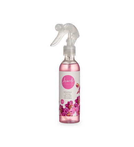 Acorde Orchidee air freshener bottle for home and kitchen, 200 ml, with elegant orchid design, set of 12 for home decor.