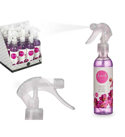 Acorde Orchidee air freshener bottle, 200 ml, with elegant orchid design, used for home and kitchen decor.