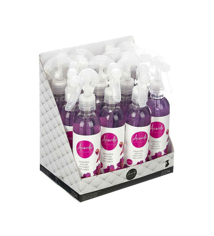 Acorde Orchidee air freshener bottle, 200ml, for home and kitchen decor, with orchid flower design on the label.