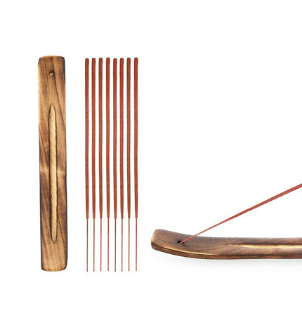Acorde Wierookset Acorde Oranje with 12 incense sticks, suitable for home and cooking decor, displayed in a decorative box.