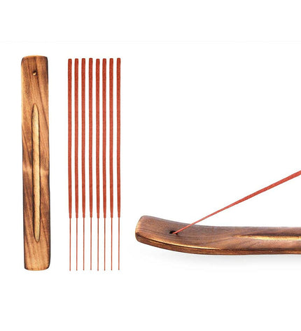 Set of 12 Acorde sandalwood incense sticks for home decor and cooking ambiance, shown in a close-up image.