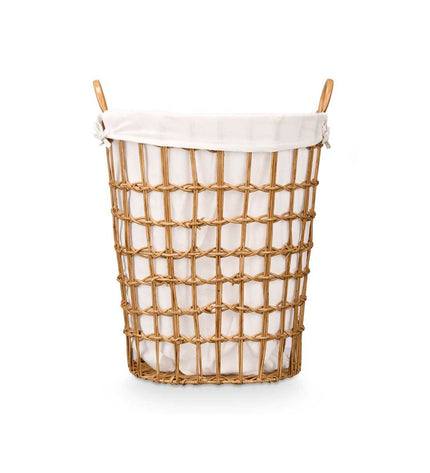 Set of 6 Kipit storage bags made from polyester, polypropylene, and cotton, ideal for household organization and kitchen storage.