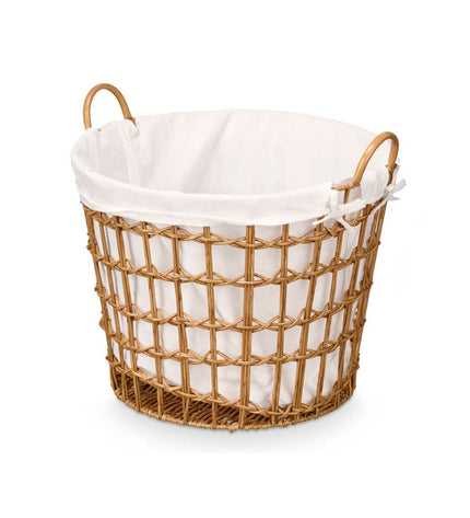 Set of six Kipit storage bags made from natural polyester, polypropylene, iron, plastic, and cotton for household organization.