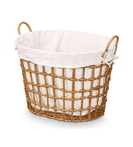 Six Kipit storage bags made of natural polyester, polypropylene, and cotton, ideal for household organization and kitchen use.