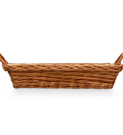 Kipit versatile woven polyester and cotton laundry basket in beige, 63x16x41 cm, suitable for home and bathroom storage.