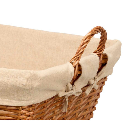 Kipit Mand Kipit Natuurlijk polyester vlechtwerk stof, 50% katoen, 6-pack for home storage and organization.