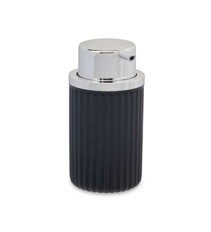 Set of 16 Berilo plastic soap dispensers in anthracite, 420 ml capacity, suitable for bathroom and kitchen use.