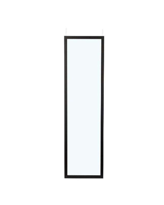 Set of 12 black hanging mirrors by Gift Decor, 30x120 cm, ideal for home decor and wall decoration.