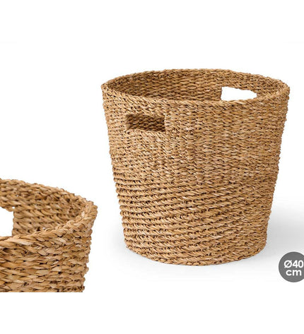 Pair of Bruin Zeealgen storage containers by Gift Decor for home organization and kitchen storage.