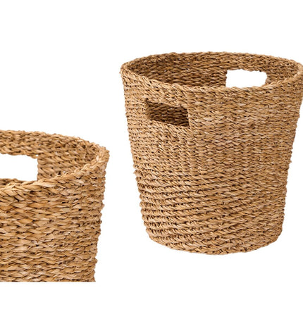 Set of four Bruin Zeealgen storage containers by Gift Decor for home organization and kitchen storage.