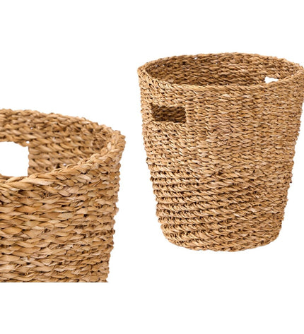 Set of four Bruin Zeealgen storage containers by Gift Decor for home organization and kitchen storage.