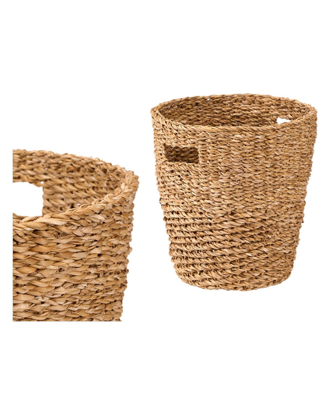 Set of four Bruin Zeealgen storage containers by Gift Decor for home organization and kitchen storage.
