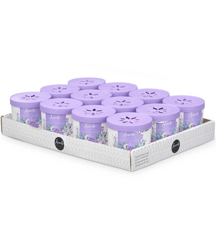 Acorde Lavendel air freshener pack with 12 lavender-scented air fresheners, designed for home and kitchen decor.