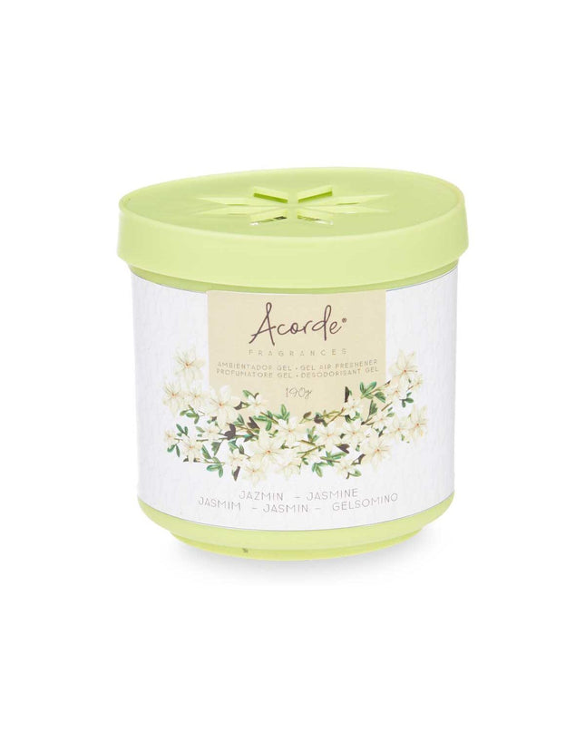 Acorde Jasmijn air fresheners, 190 g pack with 12 units, designed for home decor and kitchen freshness, featuring jasmine scent.