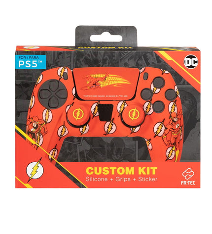FR-TEC DC CUSTOM KIT FLASH protection cover for plug & play gaming consoles, with electronic components and no background.