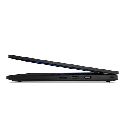 Lenovo 13.3-inch laptop with Intel Core Ultra 5, 16GB RAM, 512GB SSD, QWERTY Spanish keyboard, sleek design.