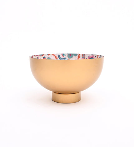 Round Enamel Metal Serving Bowl – Rustic Kitchen & Dining Tableware