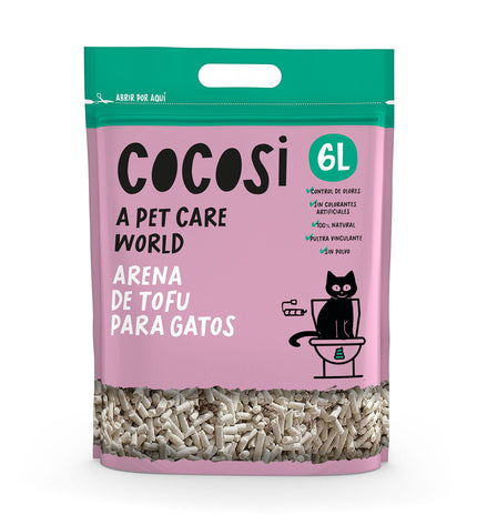 Cocosi kattenbakvulling, natuurlijke katoenen kattenbakgrond, fluffy and absorbent for clean litter box use