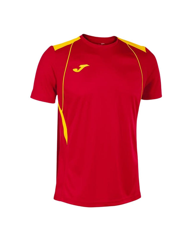 Children's Joma Sport Championship VII football shorts with short sleeves, suitable for ages 7-8, sporty and comfortable.