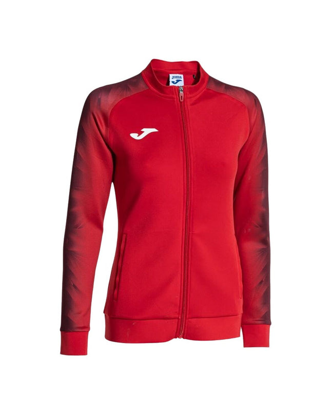 Joma Sport Elite XI men's sports jacket, black with contrast details, lightweight outdoor sportswear for active wear.