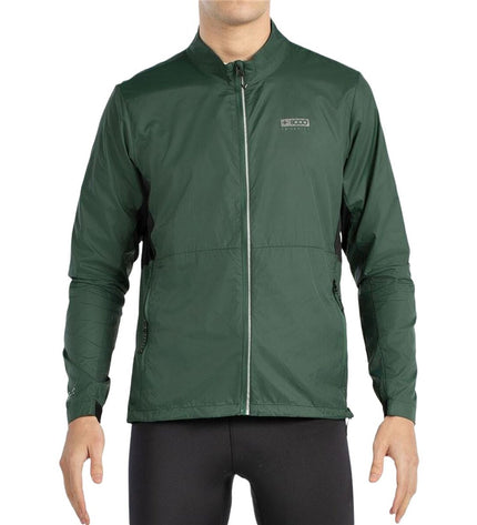 Olive green +8000 Windcheater Jas for outdoor activities, lightweight windbreaker suitable for camping and hiking.