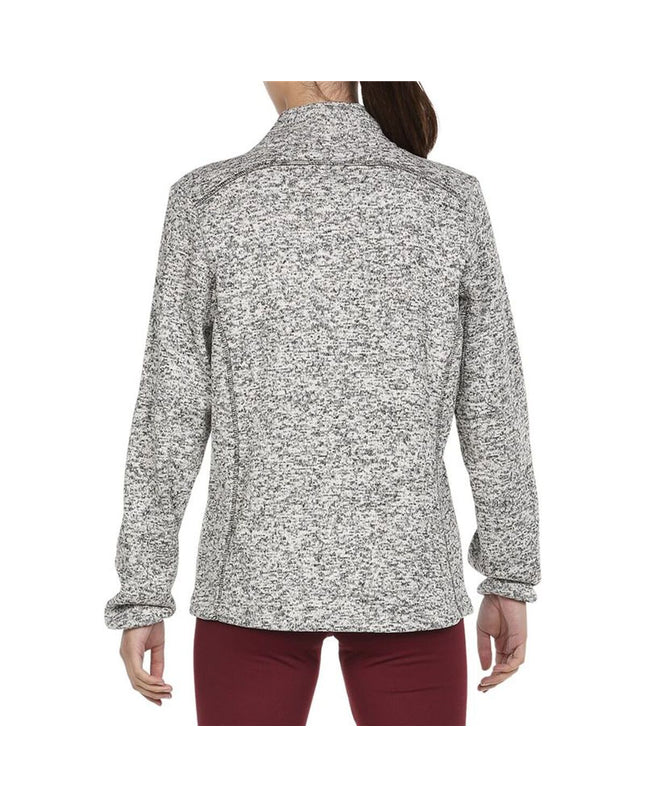 Light gray +8000 Sportjas for outdoor activities, featuring a sporty design with zipper pockets and a high collar.