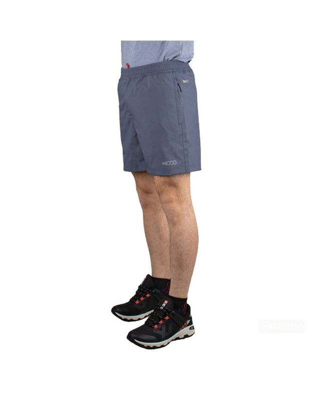 Gray men's swimming trunks by +8000, suitable for sport and outdoor watersport activities.