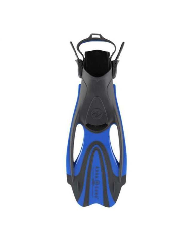 Aqua Sphere Vinnen Aqua Sphere FA2591041 blue sport and outdoor watersport goggles with adjustable strap and clear lenses.