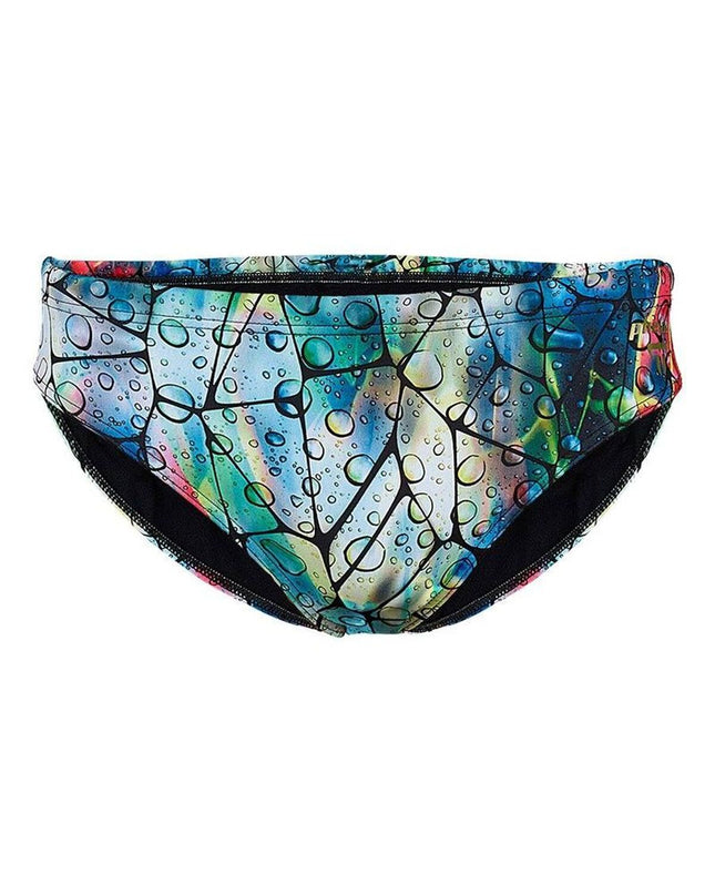 Blue men's swim brief from Aqua Sphere for sport and outdoor watersports, featuring a sleek, fitted design.