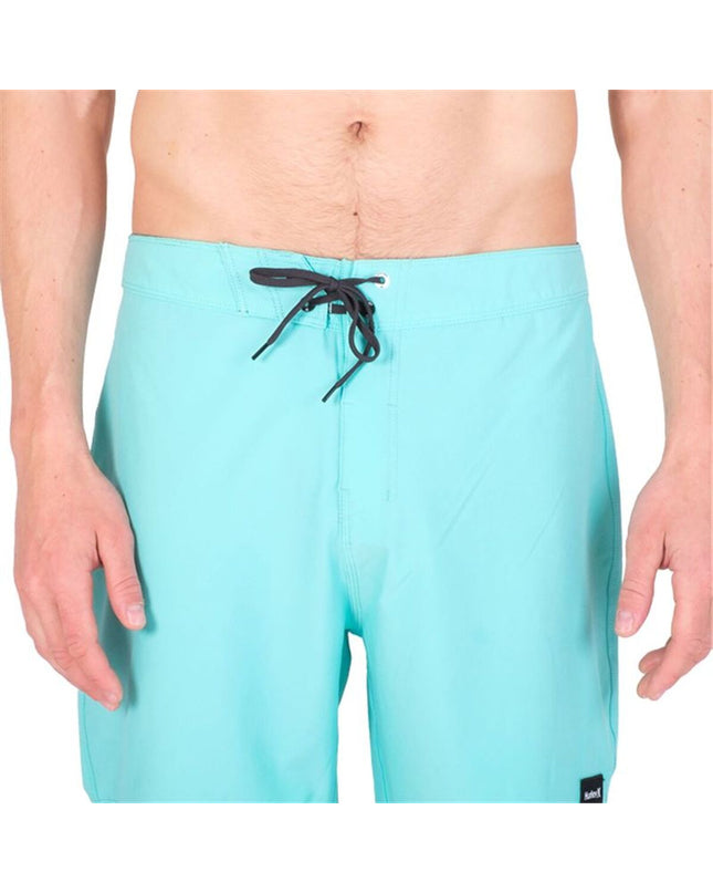 Hurley Phantom OO Solid men's water sport swim shorts in black, lightweight and quick-drying for outdoor watersports.