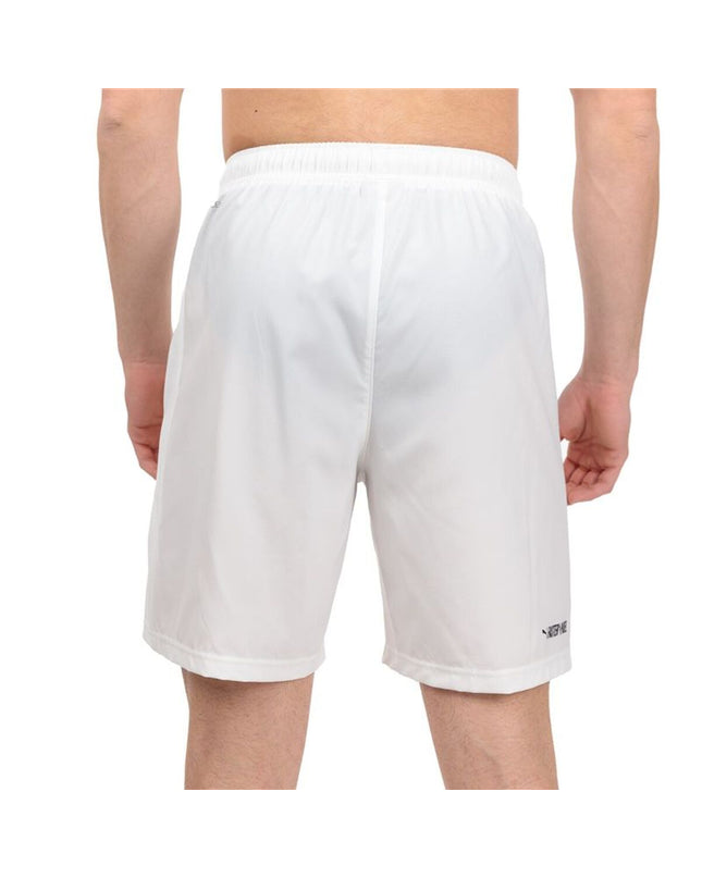 Puma Teamligadel Padel sports shorts for tennis and outdoor activities, featuring lightweight fabric and Puma logo.