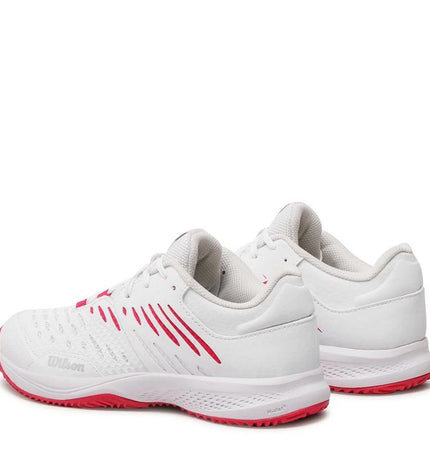 Wilson Street Padel sport shoes for adults in white, designed for outdoor tennis and padel gameplay.