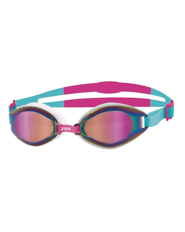 Zoggs Endura Mirror swimming goggles, sport and outdoor watersport gear, with reflective mirrored lenses and adjustable strap.