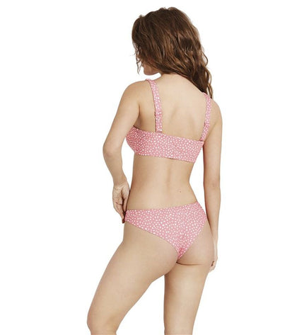 Pink Ysabel Mora sport and outdoor bikini for watersports, featuring a supportive top and matching bottom, ideal for active water activities.