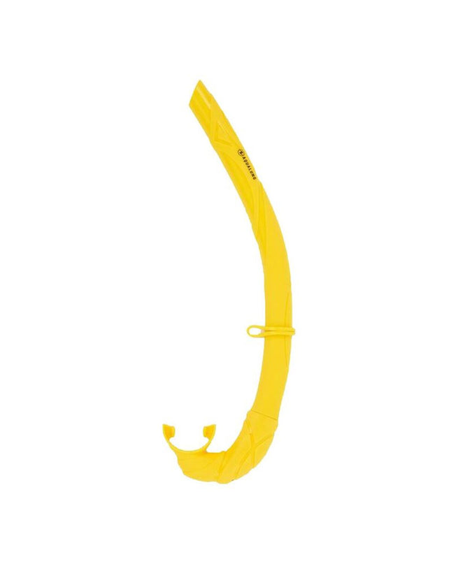 Aqua Lung Sport snorkel tube for outdoor watersports, featuring a flexible mouthpiece and adjustable strap for comfortable fit.