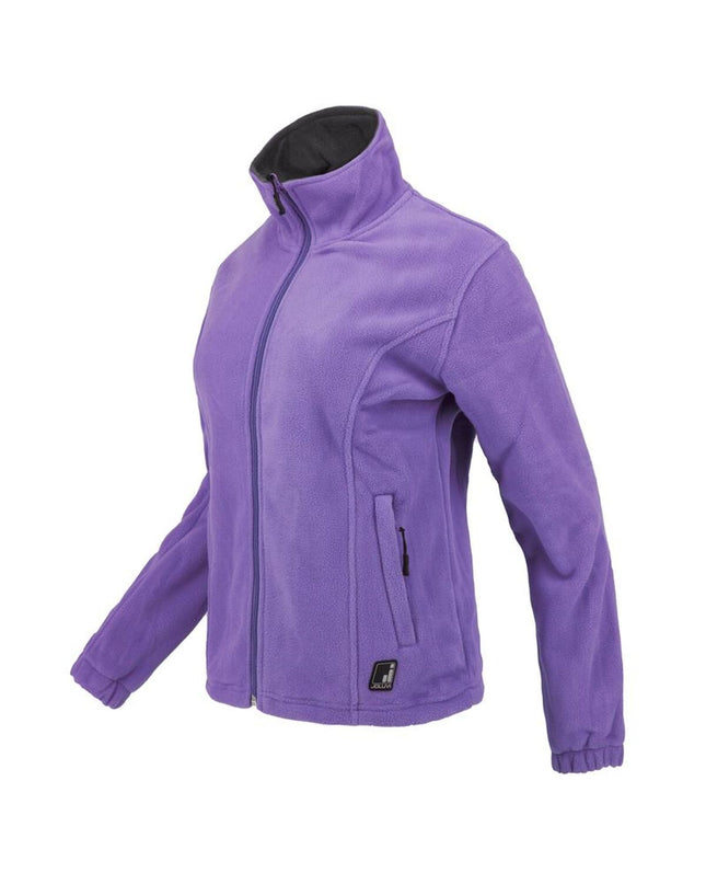 Purple Joluvi Sportjas for outdoor activities, featuring a lightweight design and outdoor-ready fabric for camping and hiking.