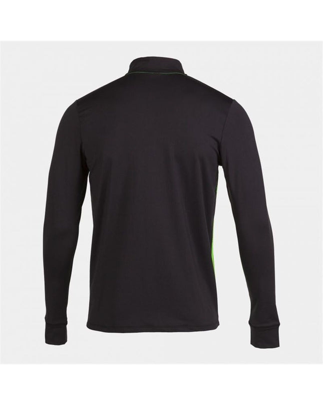 Joma Sport kids' football sweater in blue with sport logo, designed for outdoor soccer activities, front view.