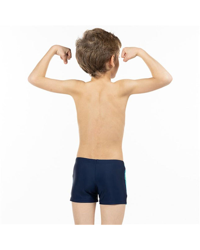 Blue Aquarapid Kinderbadpakken swimsuit for children, suitable for watersport and outdoor activities, with a sporty design.