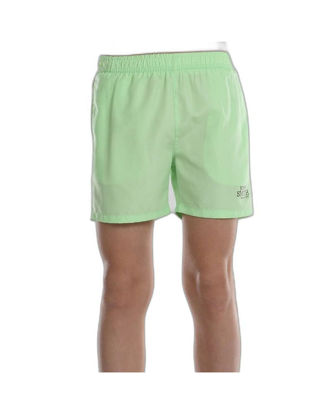 Kids' swimwear by John Smith, children's wetsuit for water sports and outdoor activities, shown in vibrant blue and black.
