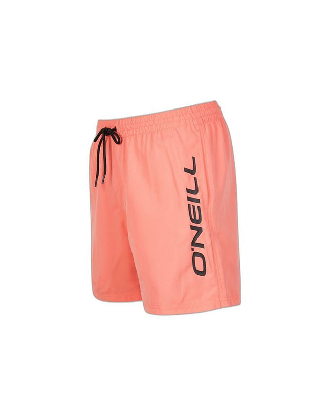 O'Neill men's coral swim trunks for watersport and outdoor activities, featuring a vibrant color and athletic fit.