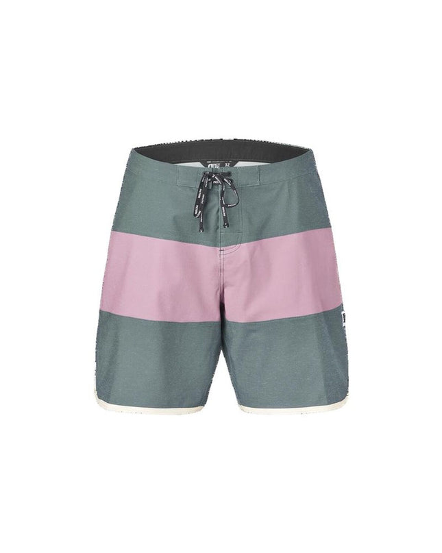 Picture men's swim shorts for water sports, featuring a sporty design and vibrant colors, suitable for swimming and outdoor activities.